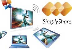 Share content between devices