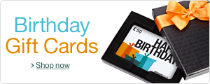 Give an Amazon.co.uk Gift Card as a Birthday Gift