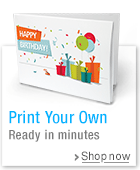 Printable gift vouchers