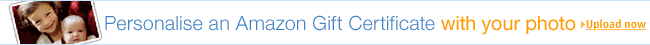Personalise your Amazon Gift Certificate with your photo