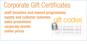 Gift certificates for your business