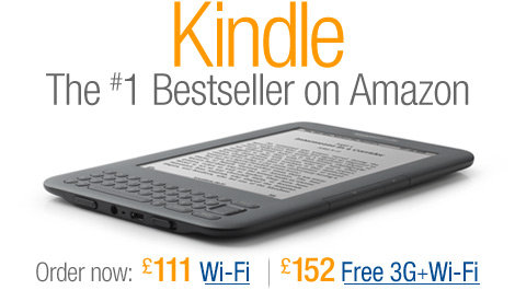 The All-New Kindle. Order now from only £111