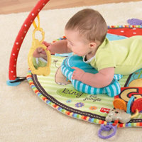 Tummy Time in FP Deluxe Gym