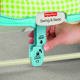 Luv U Zoo Space Saver Swing and Seat Seat Latch