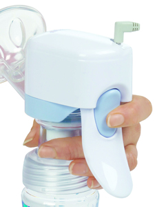 Philips AVENT Electric Breast Pump with an electronic memory that remembers your pumping rhythm