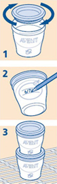 Philips AVENT VIA Storage System