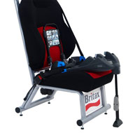 Britax Belted Base on a car seat