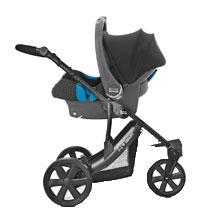 B-Smart with Baby-Safe infant carrier