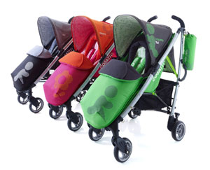 The Cosatto Yo! Stroller is available in three stylish colours