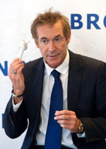 Dr Hilary Jones with Brother Max 3-in-1 Digital Thermometer