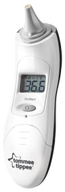 The clear display on the Tommee Tippee Closer to Nature Thermometer