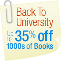 Back to University - Up to 35% off 1000s of Books