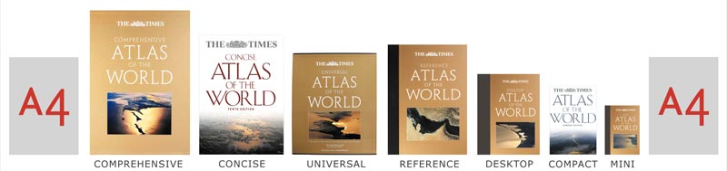 Times Range of Atlases
