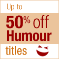 Up to 50% off selected Humour Books