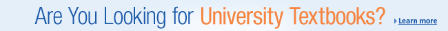 University Textbooks