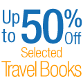Up to 50% off selected Travel Books