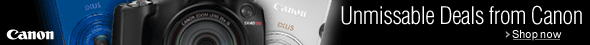 Great Deals on Canon Cameras
