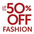 Up to 50% Off Fashion