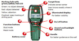 The PMD 10 is easy to use