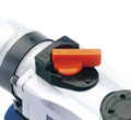 To change from hammer action to standard rotary operation, all that you need to do is flick a switch