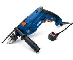 The Draper 76215 hammer drill has an 810-watt motor that provides plenty of power, making this drill ideal for homeowners and DIY enthusiasts