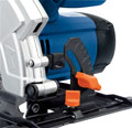 The base plate of the Draper 41811 circular saw can easily be adjusted