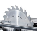 This heavy-duty circular saw comes with an 18-tooth tungsten carbide-tipped (TCT) blade