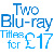 Two Blu-ray Titles for �17