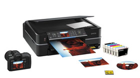 Epson Stylus Photo PX710W All In One 6 Colour Photo Printer (Individual Inks, Screen and Integrated Wifi)