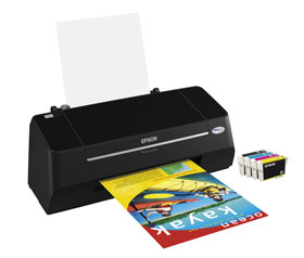 Epson Stylus S21 general purpose printer with individual inks