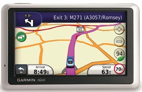 The slimline Garmin n&uuml;vi 1340T comes with lane assist