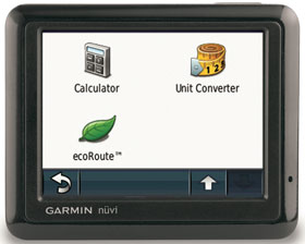 Use ecoRoute to plan your most fuel efficient route