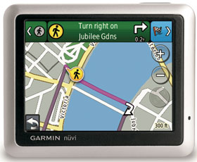 The slimline n&uuml;vi 1240 features City Explorer