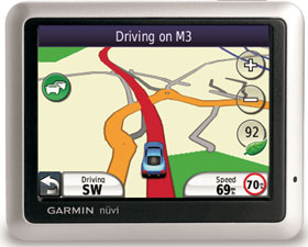 The slimline n&uuml;vi 1240 gives you clear directions and is easy to use