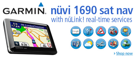 Find our more about the Garmin Nuvi 1690 Traffic Satellite Navigation System with UK & European Mapping