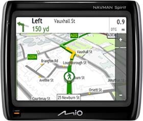 Use your sat nav outside of the car with the pedestrain mode