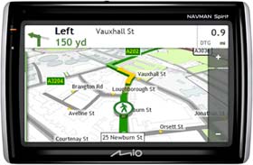 Use your sat nav outside of the car with the pedestrain mode