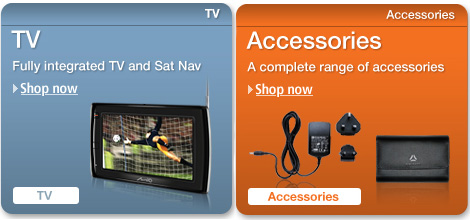 Shop the Navman V505 sat nav and Navman accessories