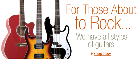 Guitars, amplifiers and accessories at Amazon.co.uk