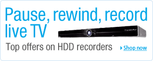 Pause, rewind, record live TV: Top offer on HDD recorders
