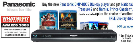 Panasonic Blu-ray promotion