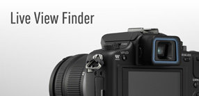 Live View Finder for Perfect Previewing