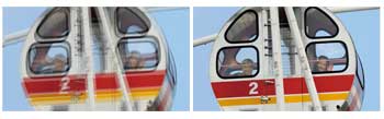 O.I.S. (Optical Image Stabilizer) guarantees beautiful images even when shooting on the move or zooming.