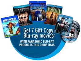 7 free Blu-ray movies with selected Panasonic Blu-ray players
