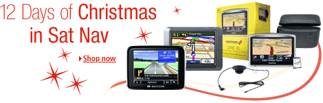 12 Days of Christmas Deals in Sat Nav