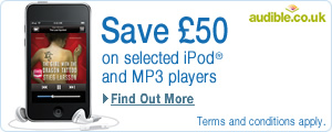 Get �50 off selected MP3 players with Audible.co.uk