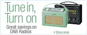 Tune in, Turn on: Great savings on DAB Radios