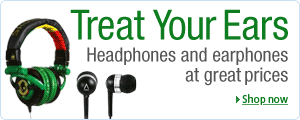 Treat your ears: Headphones and earphones at great prices