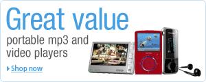 Great value portable mp3 and video players