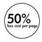 50 per cent less cost per page HP Officejet Pro 8500 All-in-One multifunction printer, scanner, copier, fax
